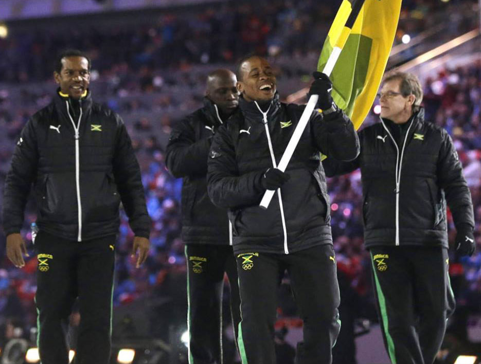 Jamaica Bobsleigh Team members